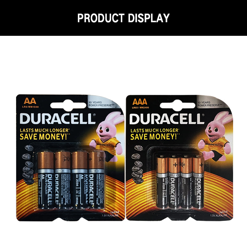 Duracell 1.5V AA OR AAA Alkaline Battery