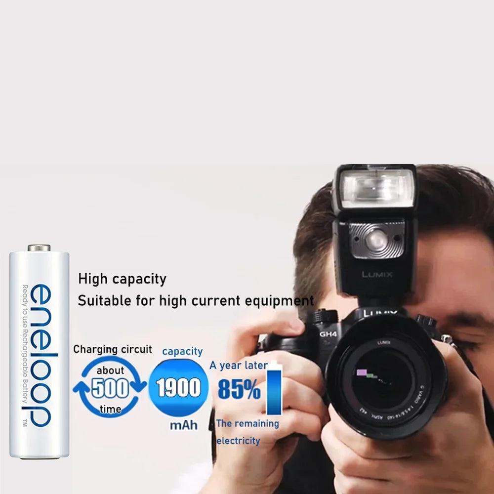 Panasonic Eneloop 1.2V AA 2000mah And AAA 800mah Rechargeable Batteries
