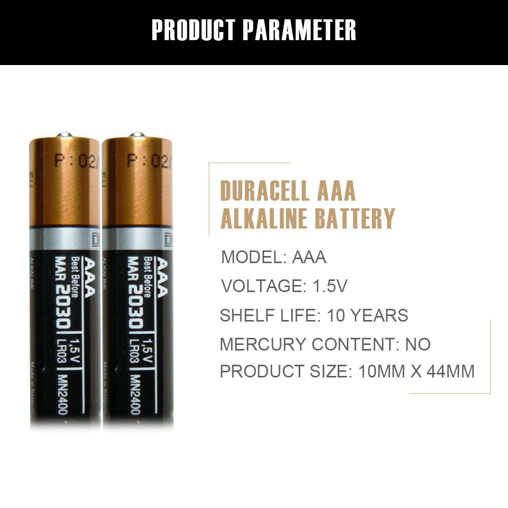Duracell 1.5V AA OR AAA Alkaline Battery