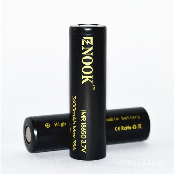 Enook 3.7V 18650 3600mah Rechargeable Battery