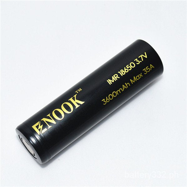 Enook 3.7V 18650 3600mah Rechargeable Battery